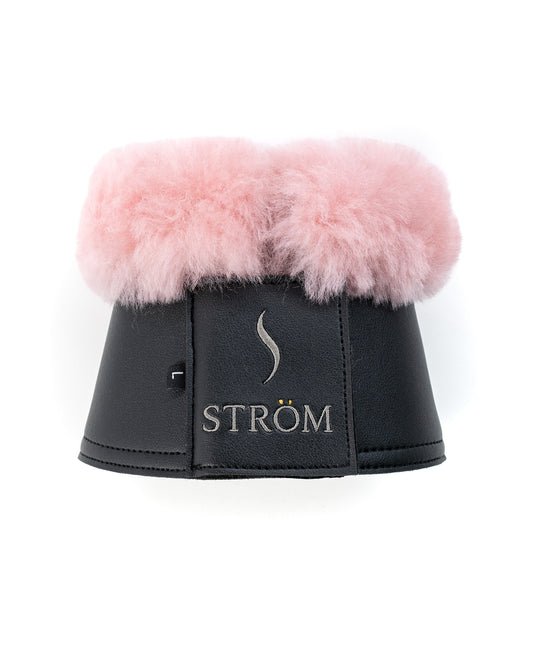 Bell Boot Sheepskin Trims - Blush