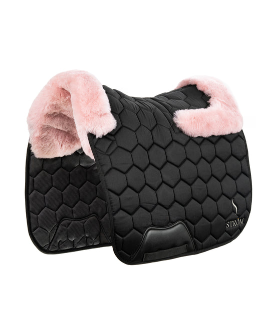 Ström Switch Full Fur Saddle Pad - Blush