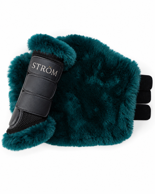 Ström Switch Lined Brushing Boots - Forest