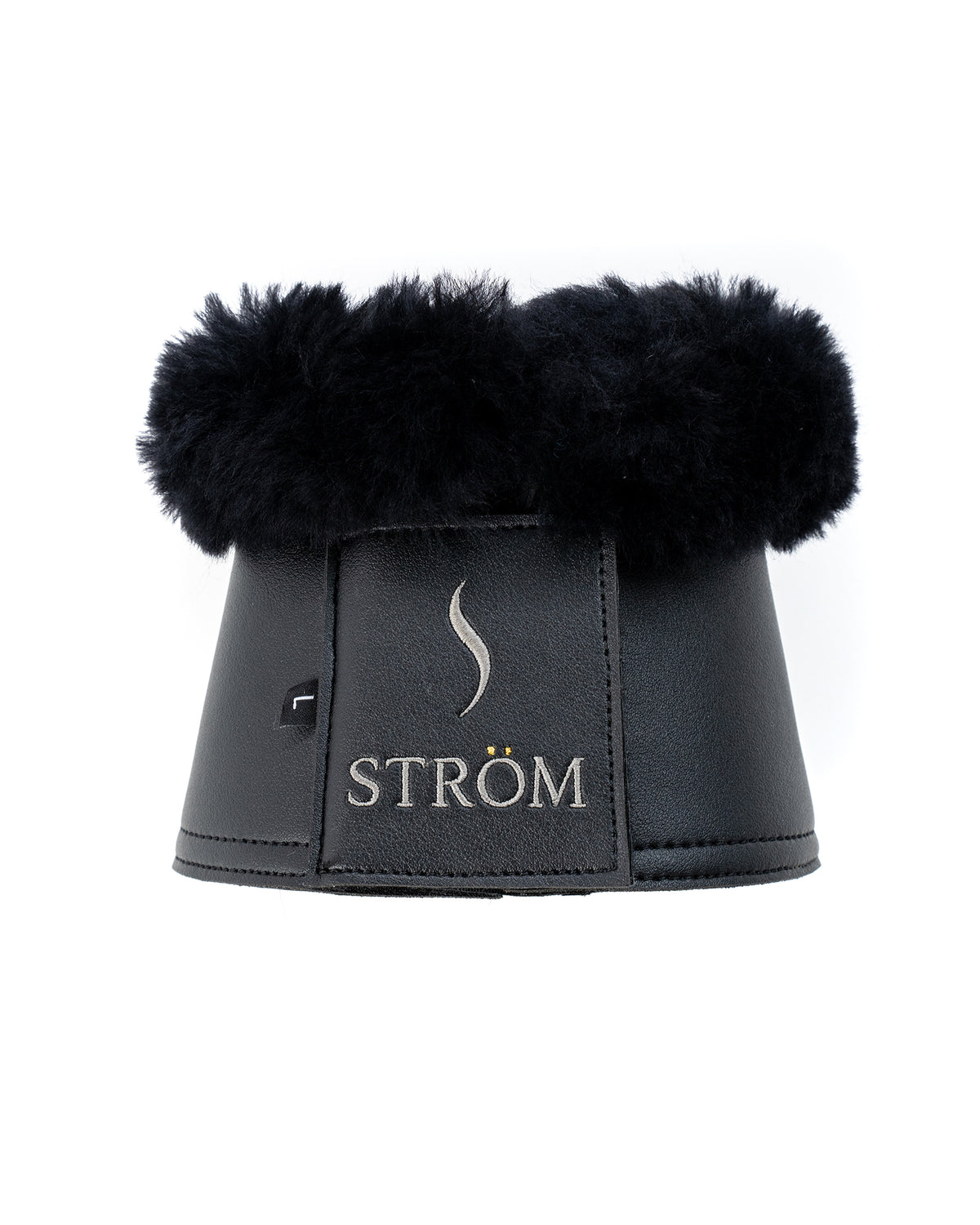 Bell Boot Sheepskin Trims - Noir