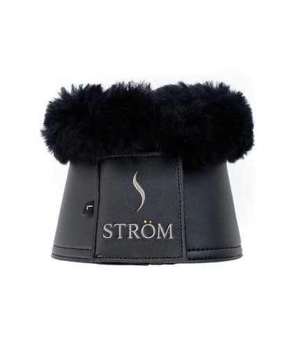 Bell Boot Sheepskin Trims - Noir