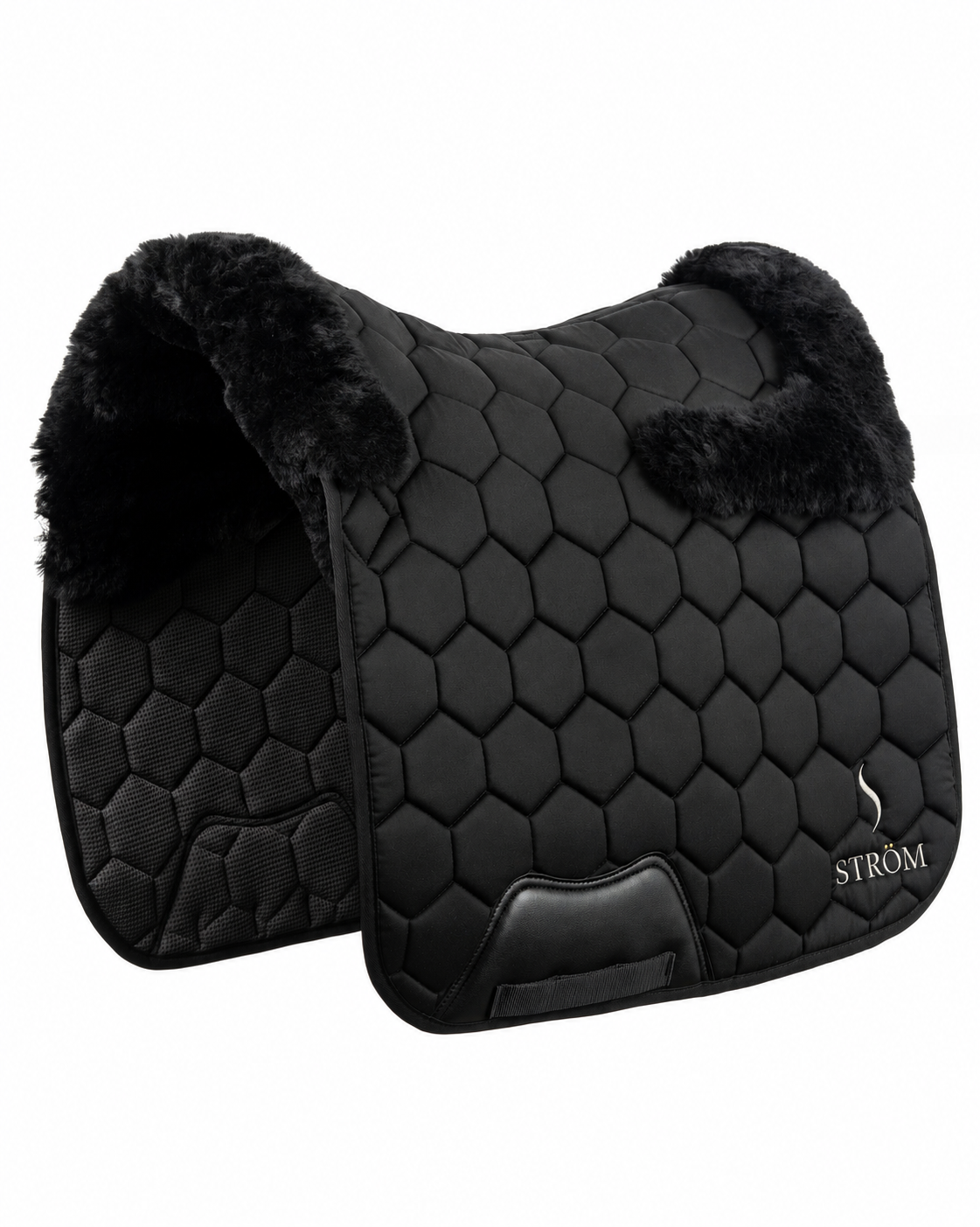 Ström Switch Full Fur Saddle Pad - Noir