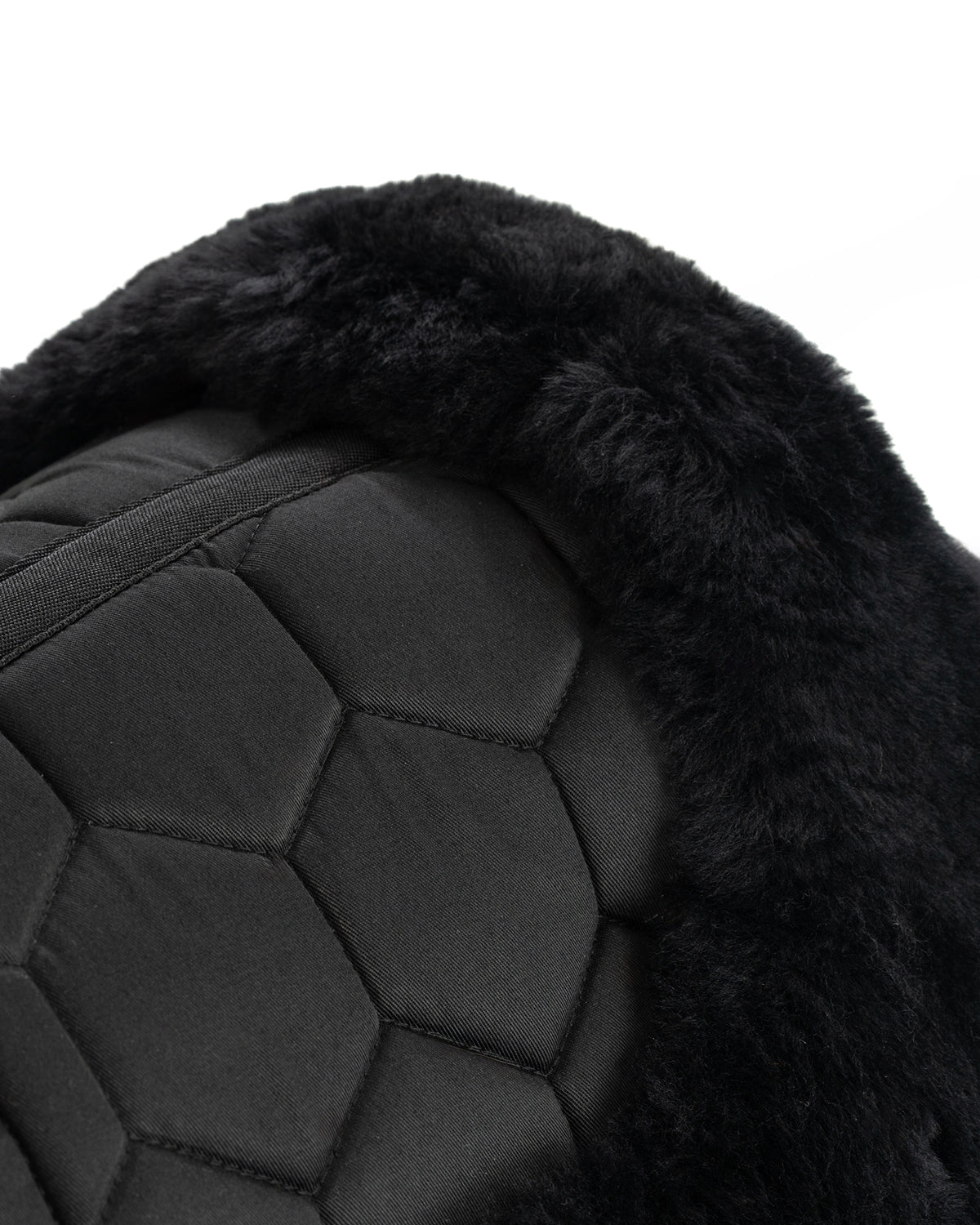 Ström Switch Full Fur Saddle Pad - Noir