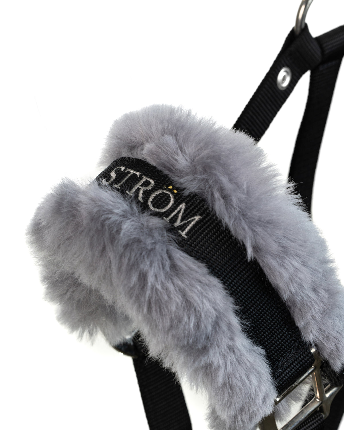 Headcollar Sheepskin Trim - Stone