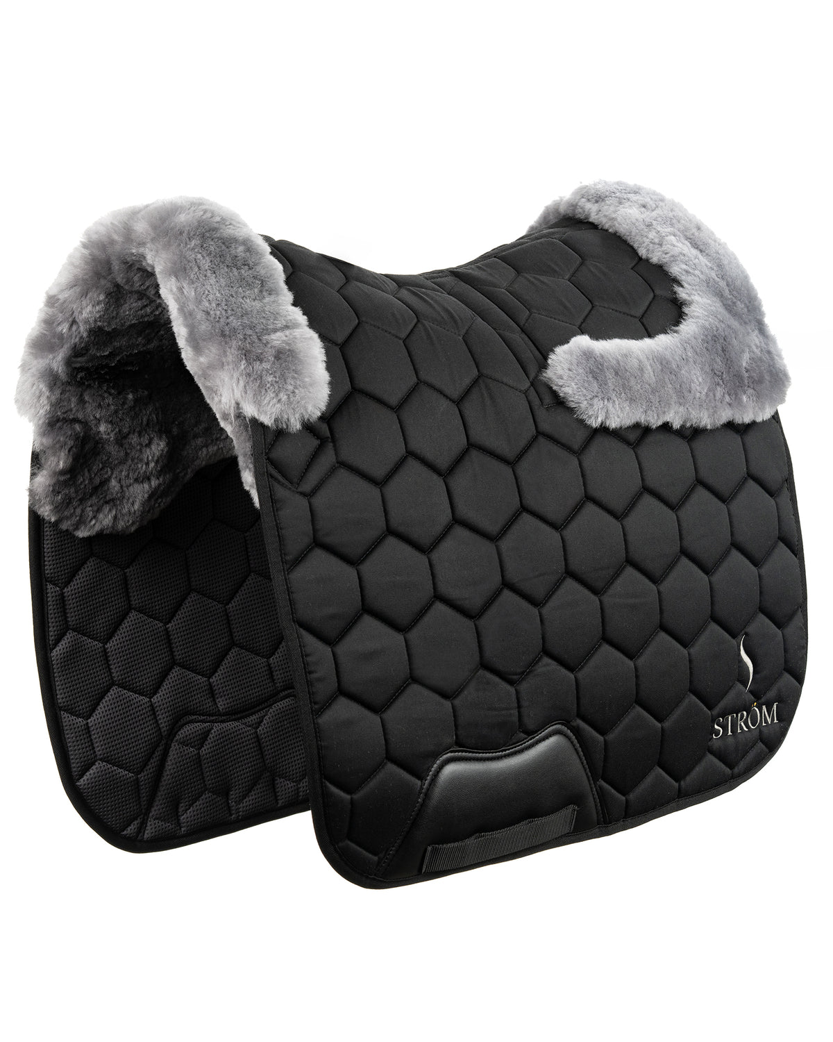 Ström Switch Full Fur Saddle Pad - Stone