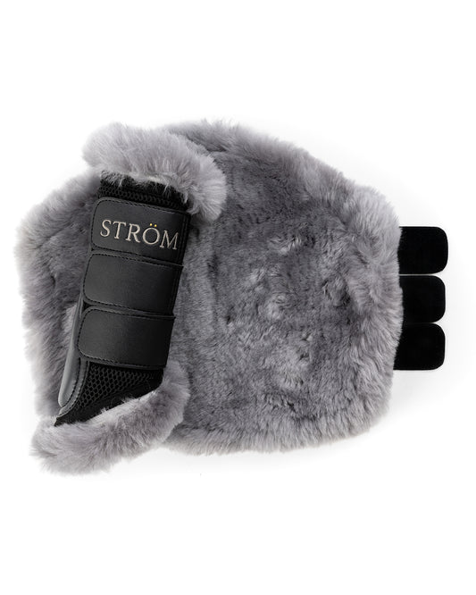 Ström Switch Lined Brushing Boots - Stone